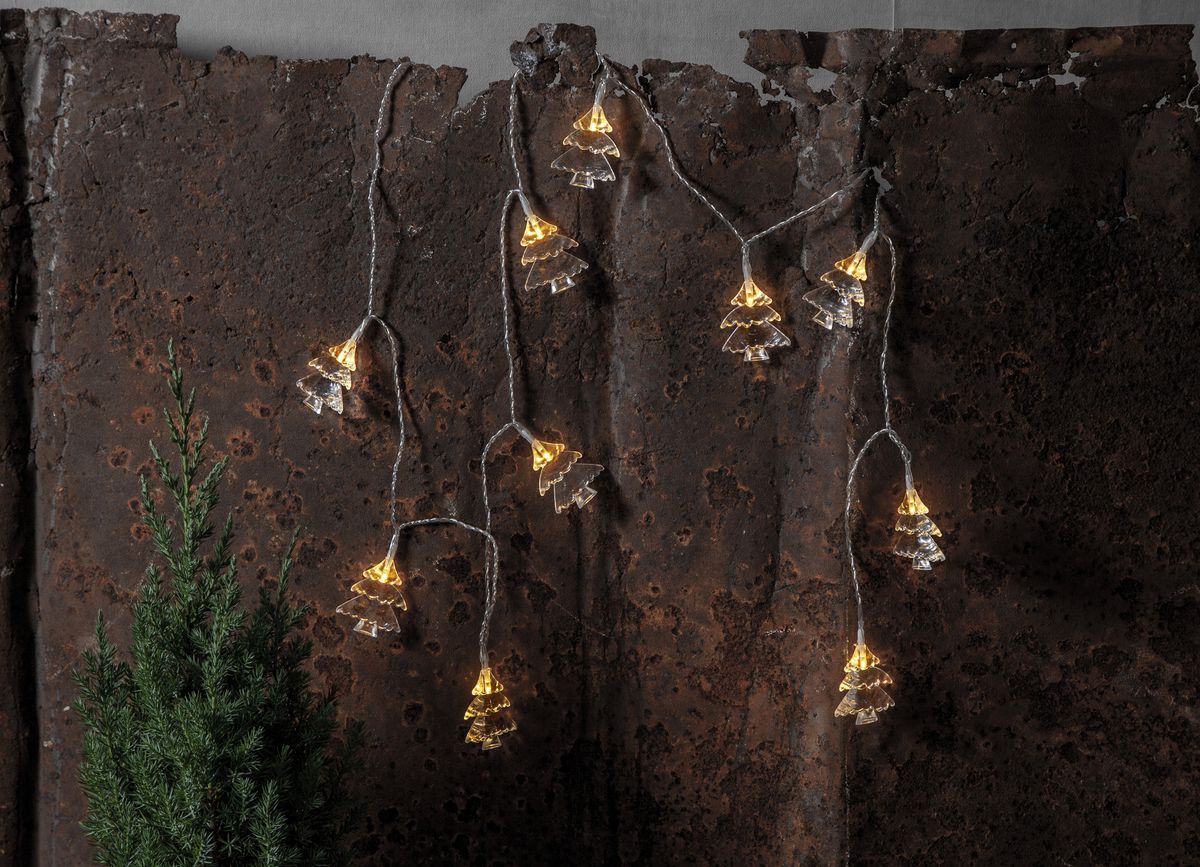 Lichterkette Izy - IP20, Transparent, Warmweiss