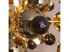 Pendelleuchte Explosion Copper (Gold) - G9, max. 10x20W, IP20, chrom, nicht dimmbar, exkl. Leuchtmittel, D=650mm, H=650mm, PL=1500mm