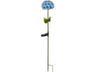 Solar Gartenstock Hortensia - Blau, Lichtfarbe Kaltweiss