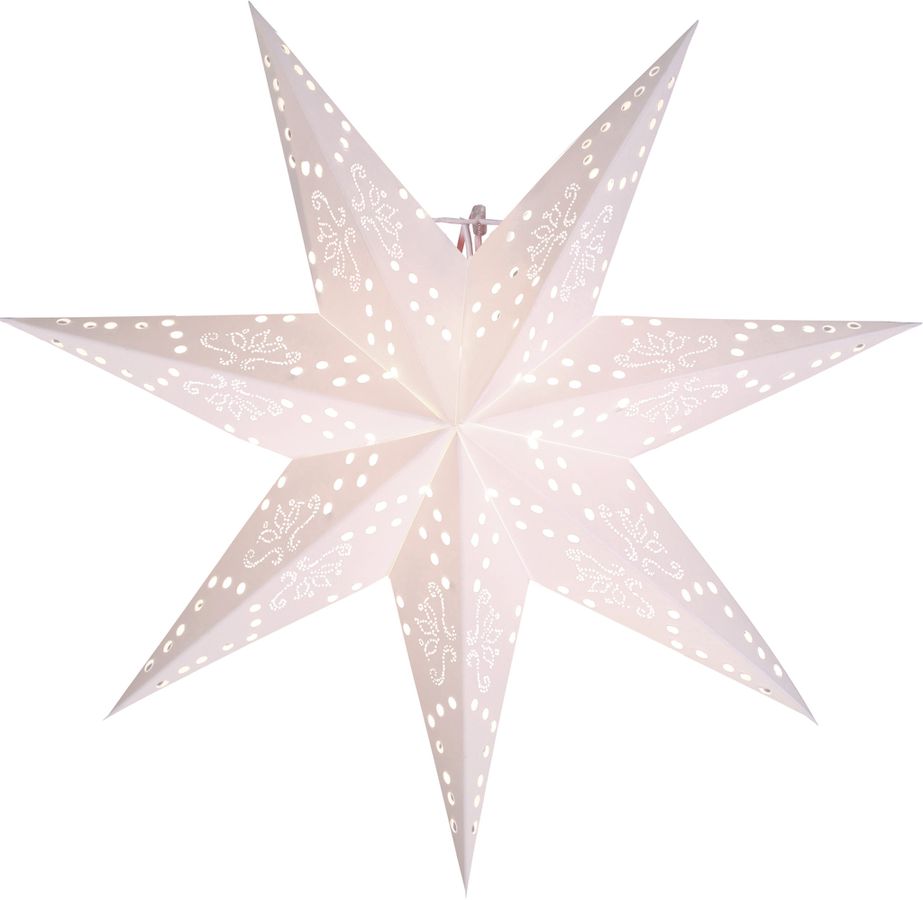 Papier Stern Romantic - IP20, Weiss