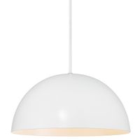 Ellen 30, Pendelleuchte, Weiss - E27, max. 40W, IP20
