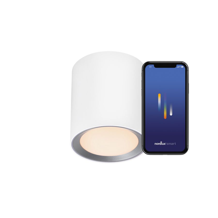 Landon Long Smart, Deckenleuchte, Weiss - 7W ,2700-6500K, IP44