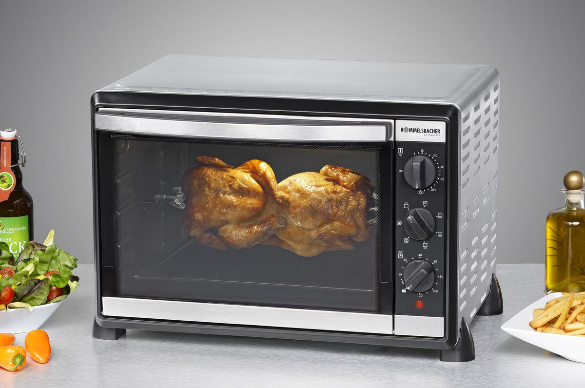 Forno posteriore e griglia BG 1805 - Back & Grill Ofen, Edelstahl, 1800W
