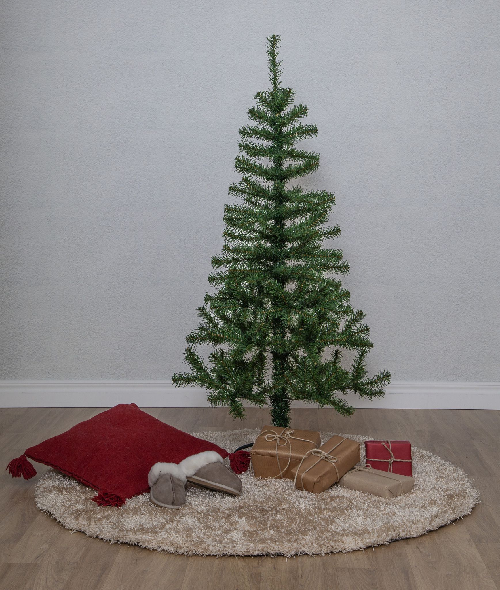 Weihnachtsbaum mit LEDAlvik - Grün, 80LED, 150cm Höhe