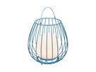 Jim To Go, Blau - 3W, 300lm, 2700K , IP54, dimmbar, blau, USB-C Ladeanschluss, D=280mm, H=384mm