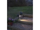 Solar Spotlight Powerspot - Indoor, Outdoor, Warmweiss, Schwarz