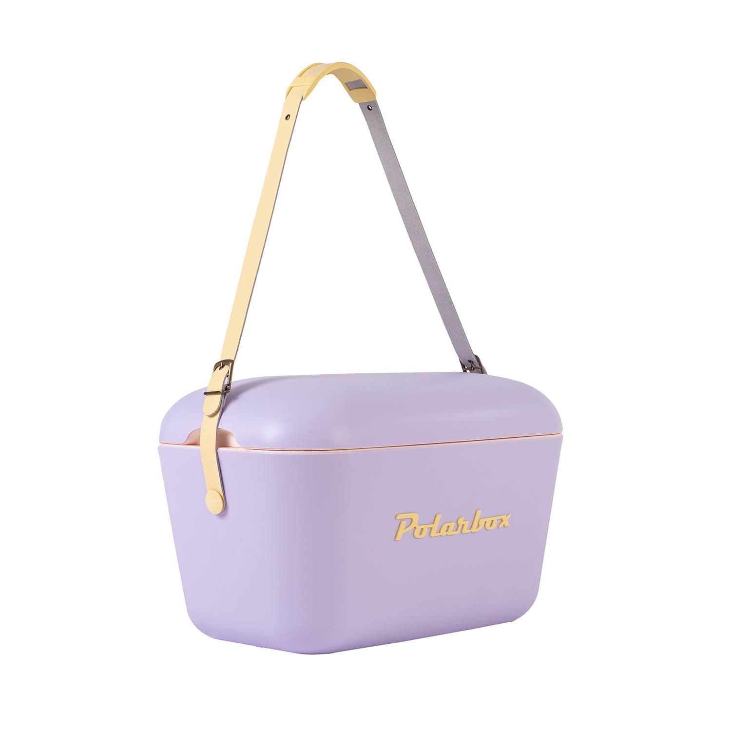 Polarbox Retro Cooler lila 12l - Kühlbox, 12l, Vintage Design