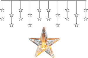 Sternenlichtervorhang - IP20, Warmweiss, 20 LED