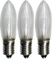 Ersatzlampen 3 Pack  Universal LED - E10, 5Lm, 2100K, 0.2W, 10-55VAC