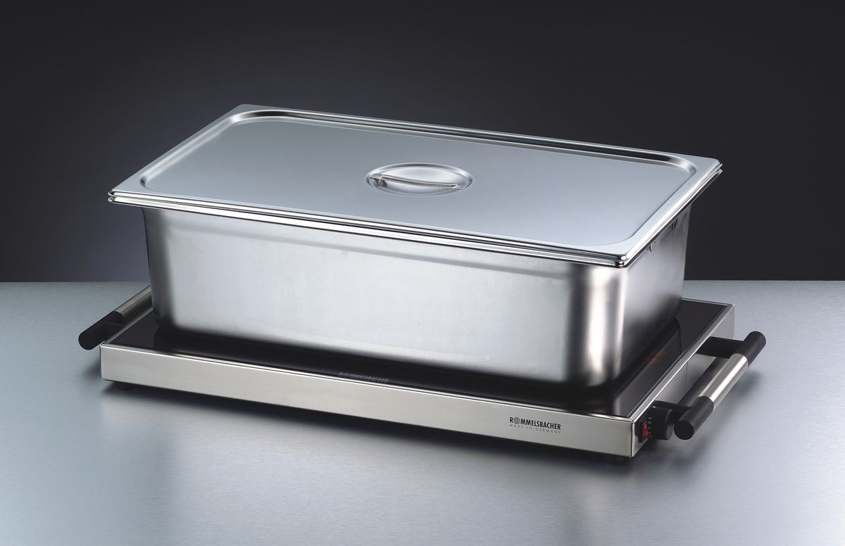 Piastra riscaldante Gastro, WPR 305/E - Warmhalteplatte , Edelstahl, 300W