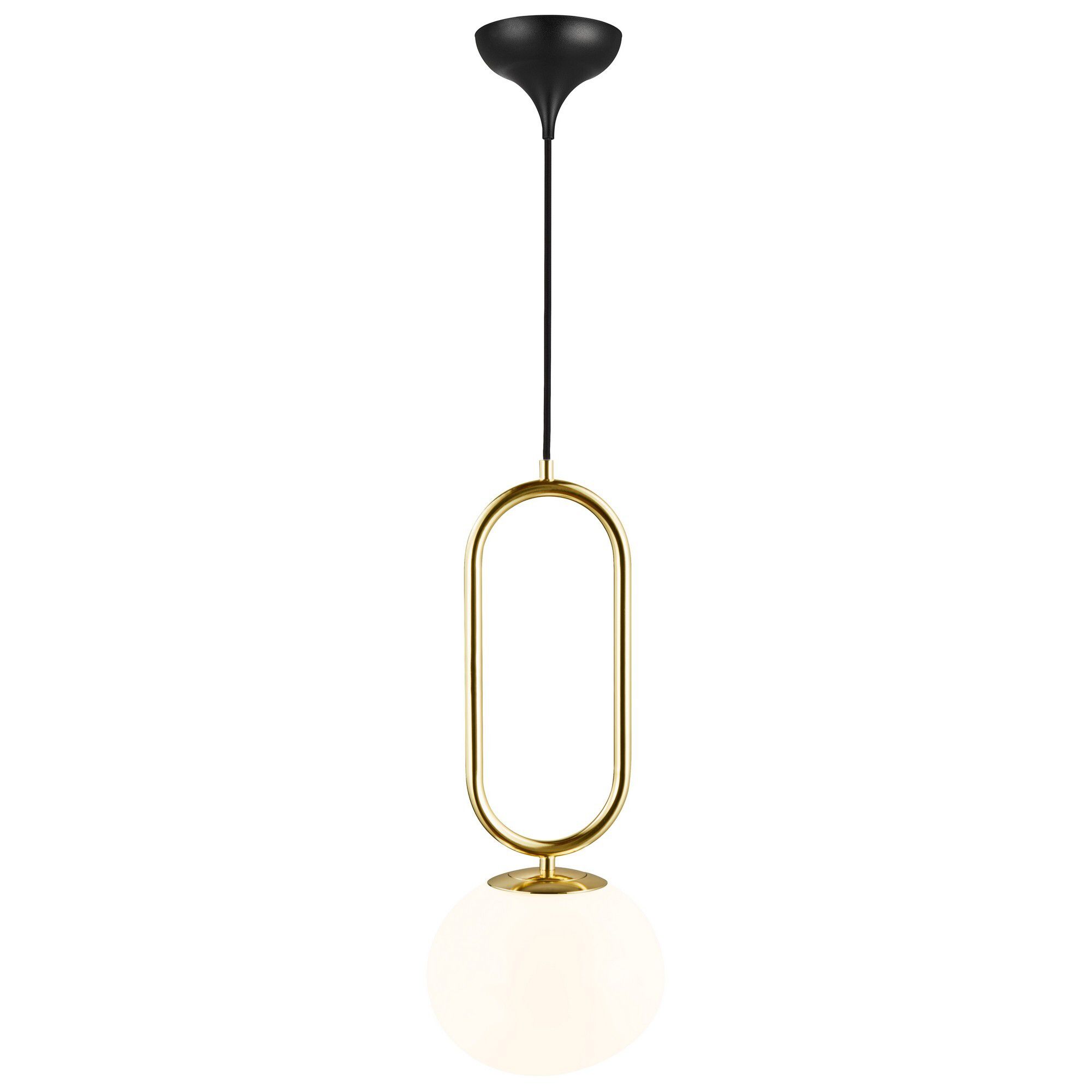Shapes 27, Pendelleuchte, Messing - IP20, E27