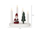 Kerzenhalter Santa - IP20, LED