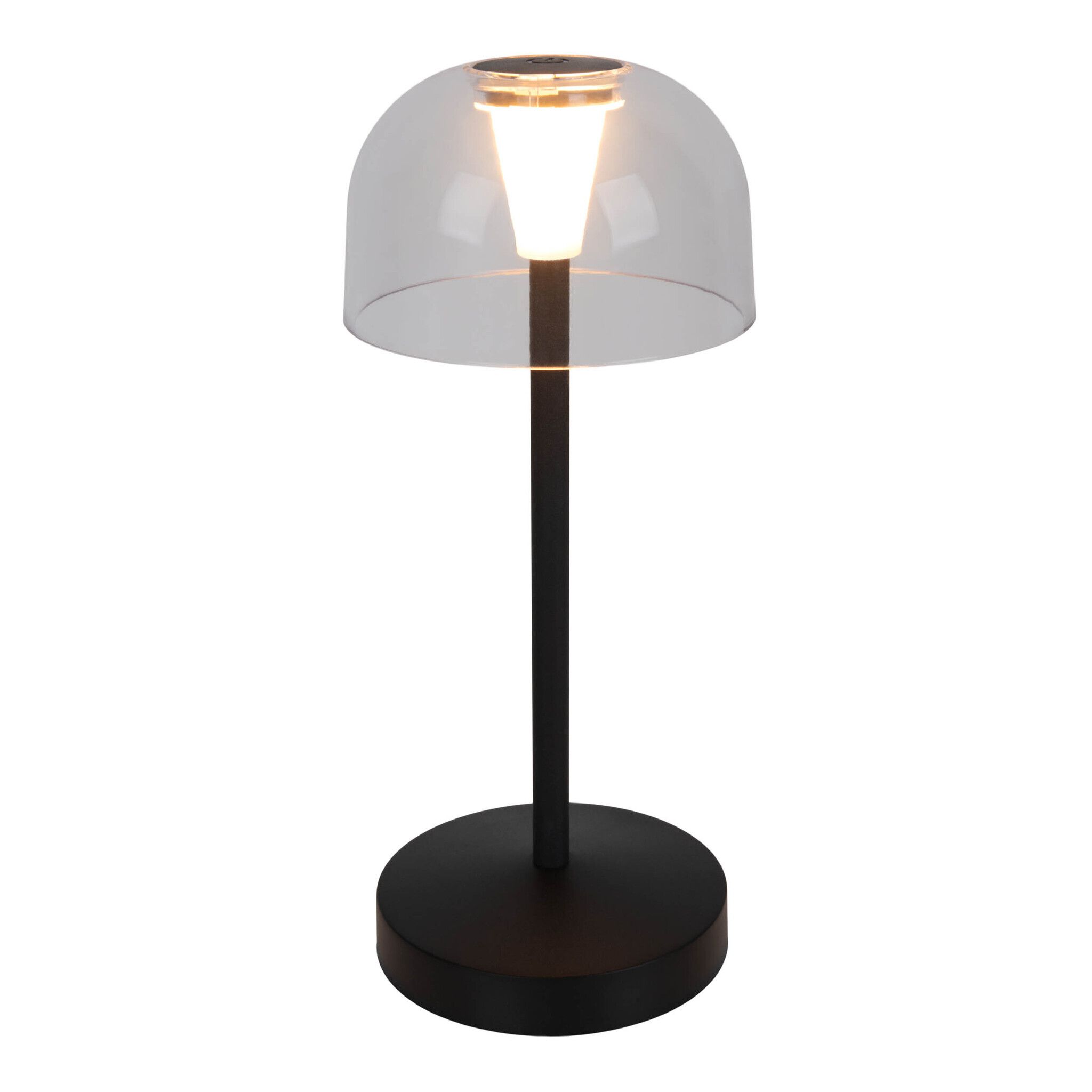 Akku- Tischleuchte GOMBA schwarz 2er Set - LED-Modul, 1W, IP54