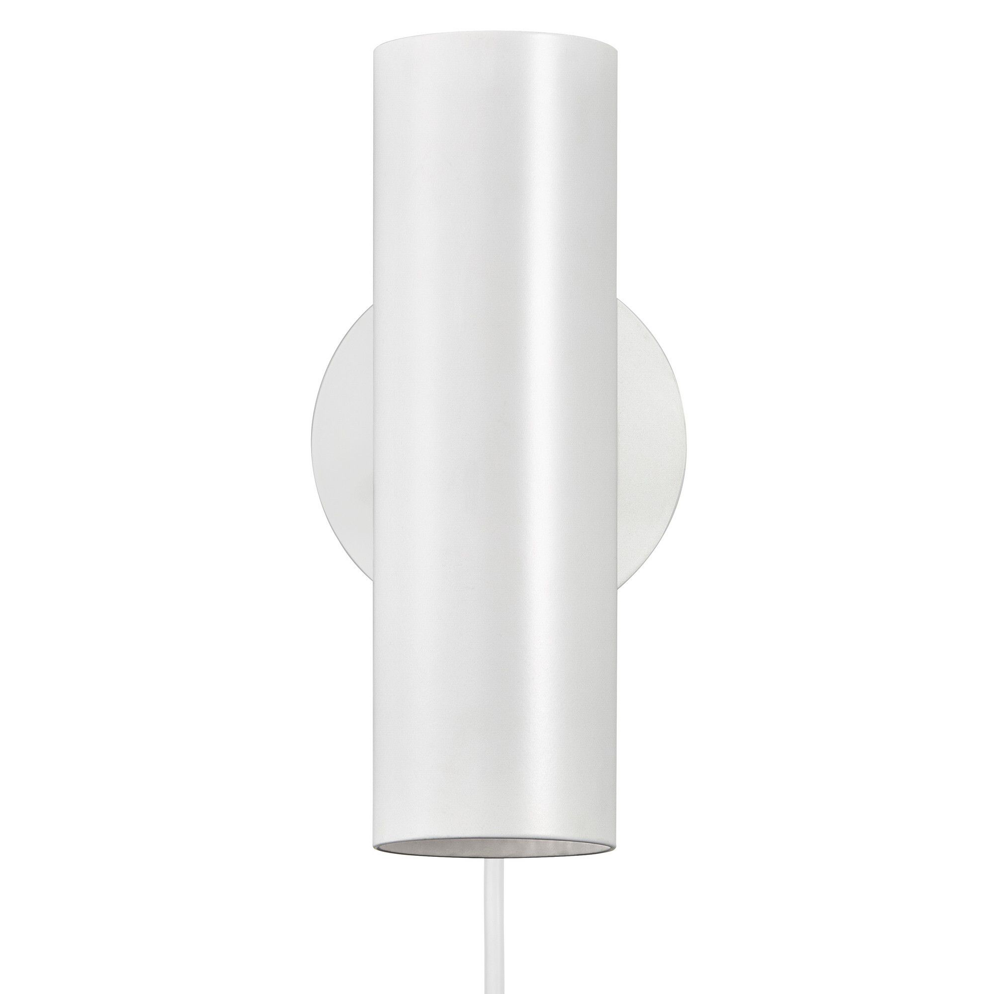 MIB 6 Wandleuchte - weiss/Metall, 230V, GU10, 20x10cm, exkl. Leuchtmittel
