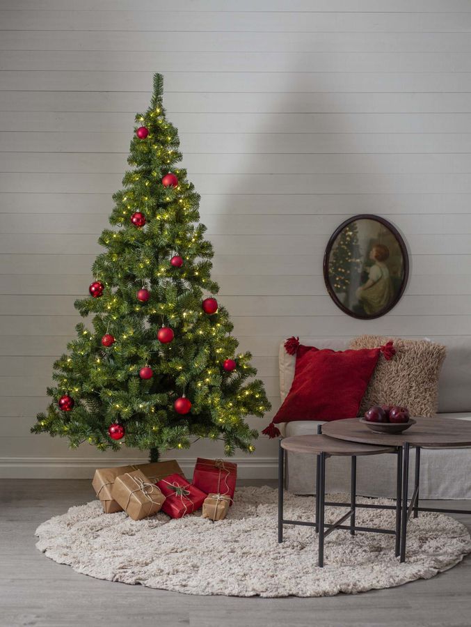 Künstlicher Weihnachtsbaum Ottawa - grün, 400 LED's, 210cm Höhe