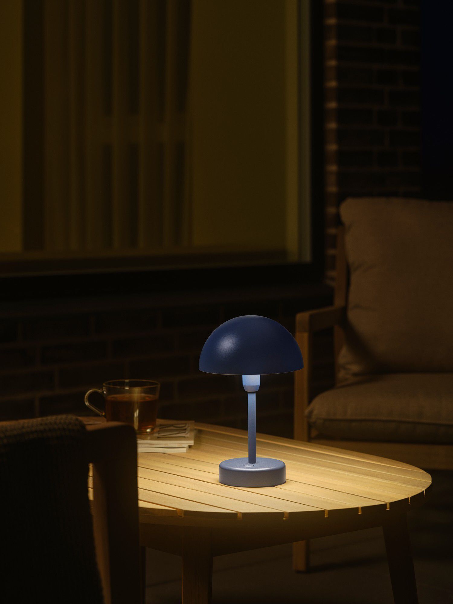 Akkuleuchte Ellen To-Go - 2.8W, LED Module, IP44; blau