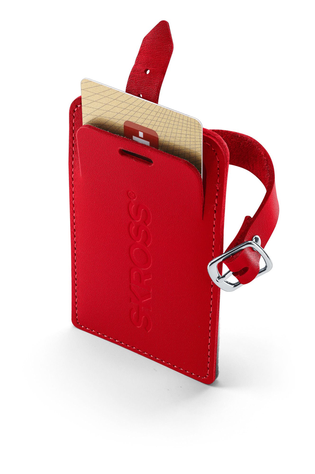 Gepäckanhänger, rot - Luggage Tag, red