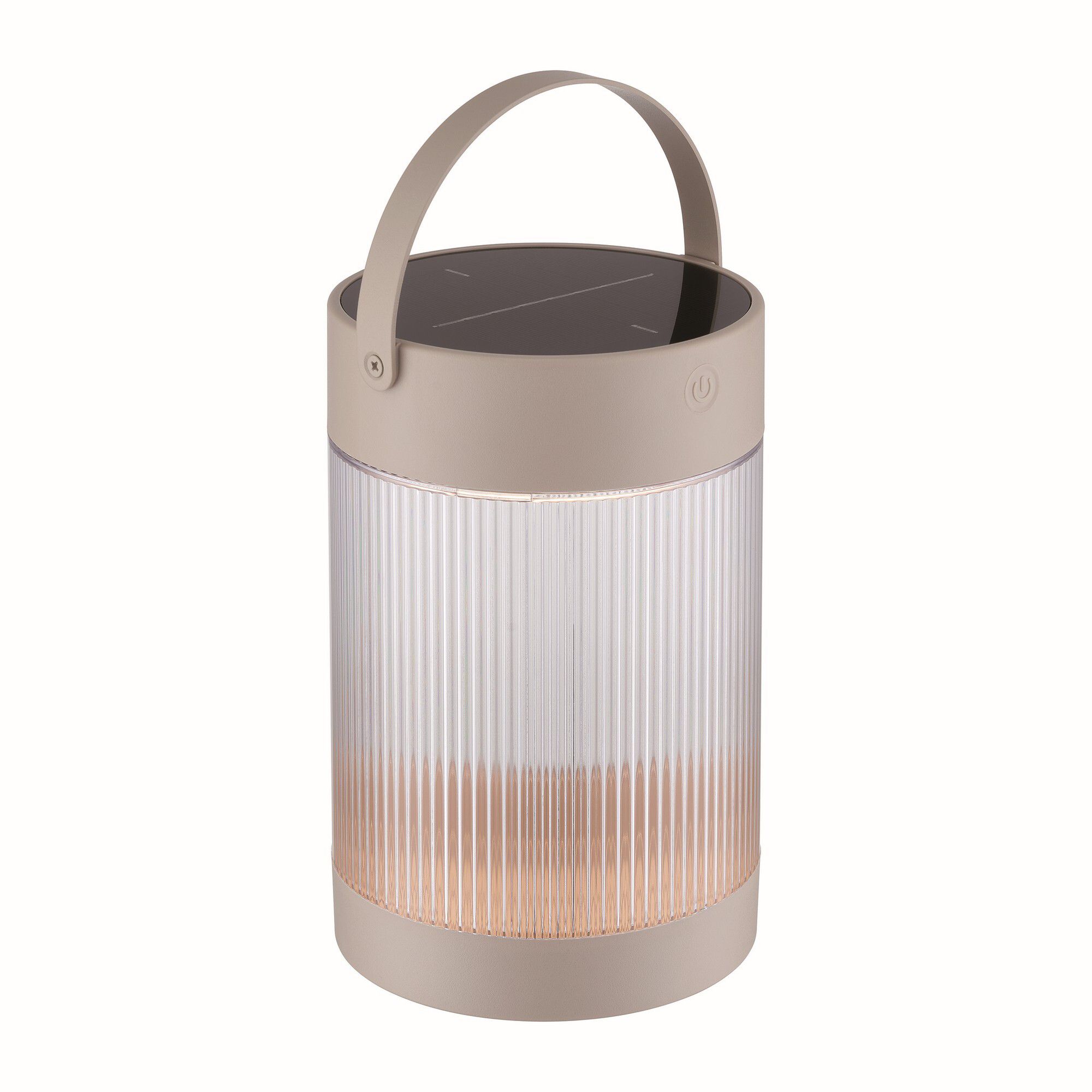 Coupar, Solar-Tischleuchte, Schwarz - LED-Modul 3.2W, IP44, schwarz
