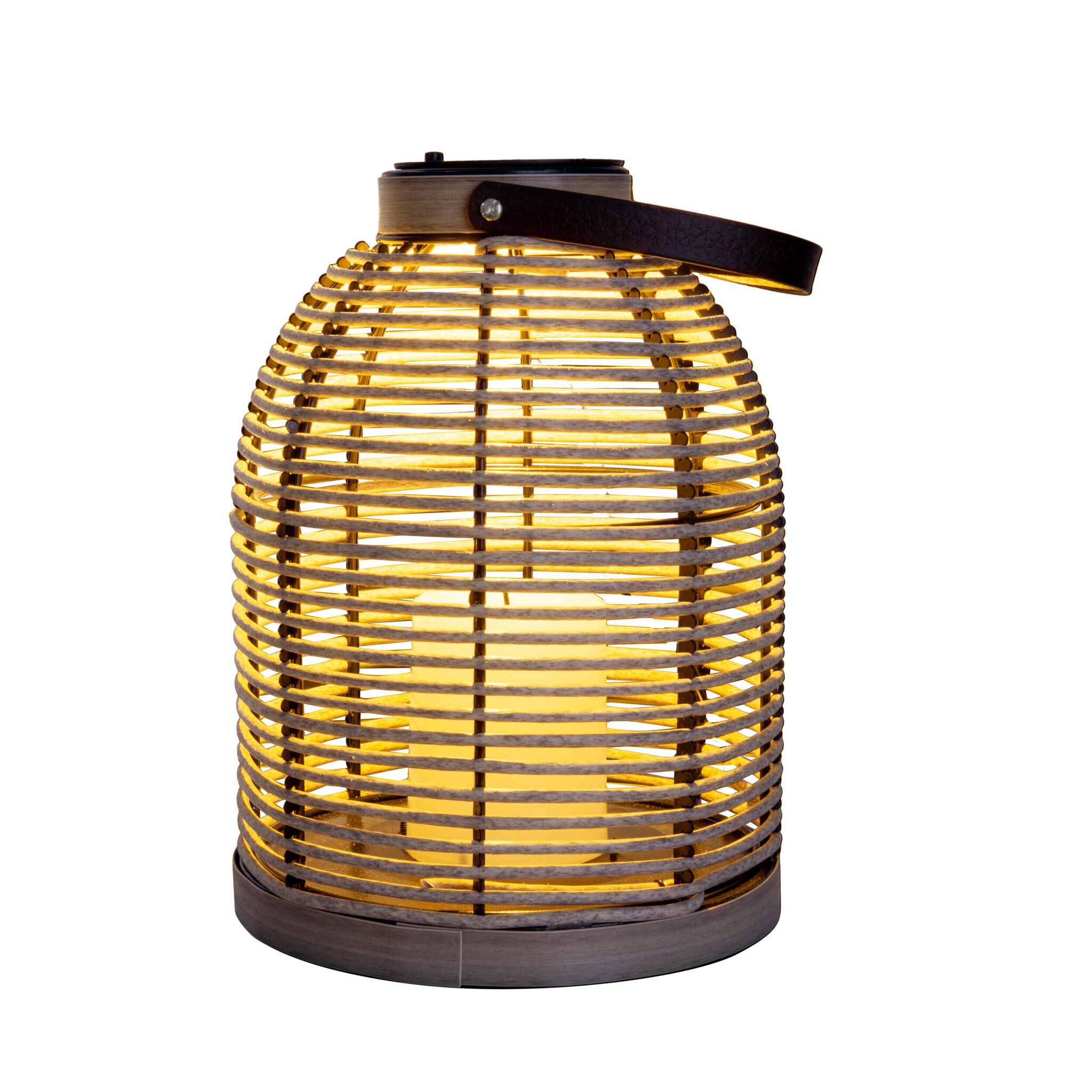 LED Solarleuchte KORBINIAN H: 29 cm - IP44, 0.06W, Warmweiss