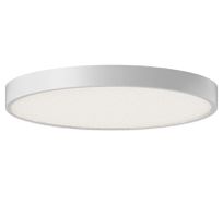 LED Anbauleuchte GAME 450 Up/Down - 28/13W, 2400/1100lm, 3000K , IP40, CRI 90, 90°/110°, weiss, DALI dimmbar, D=450mm, H=78mm