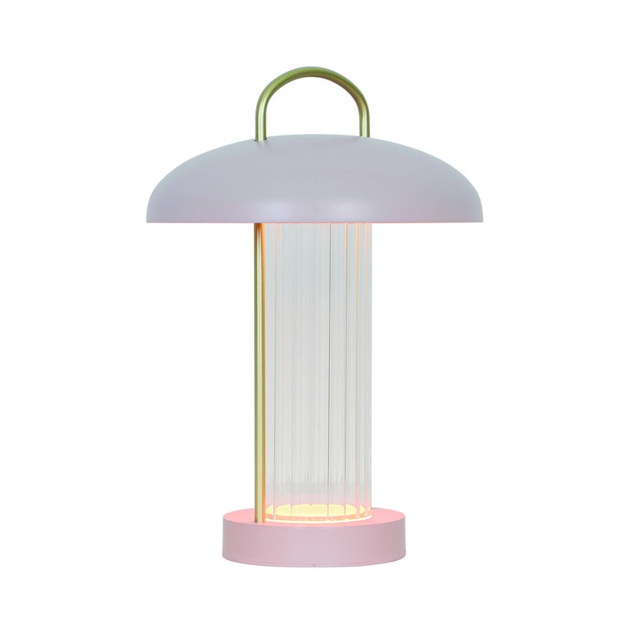 Akku Tischleuchte Mirano Dusty Rose - LED-Modul, 3000K, 150Lm, IP20