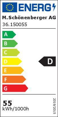 LED Balkenleuchte LEALED 1.5m (4000K) - 55W, 8100lm, 4000K, IP20, CRI>80, 120°, weiss, nicht dimmbar, L=1498mm, B=46mm, H=65mm