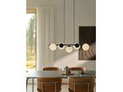 Pendelleuchte Lilly 5-spot Schwarz - E14, IP20, 230V