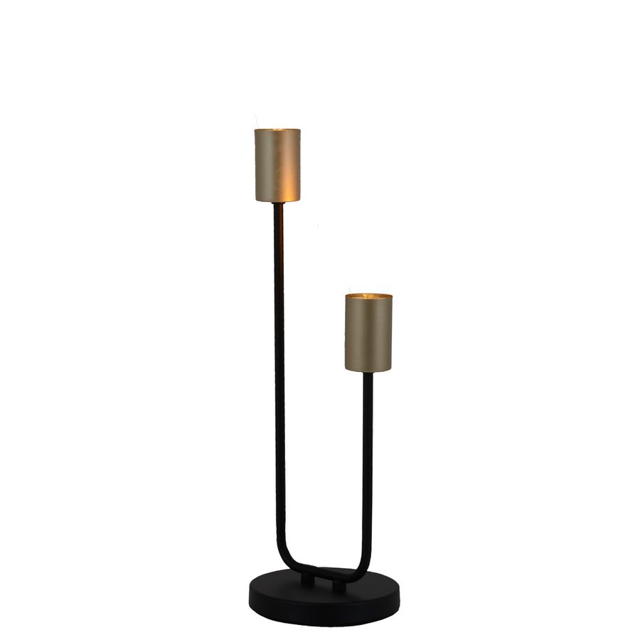 Tischleuchte Modo 2flg. h: 45,3cm - E27, 80W, IP20