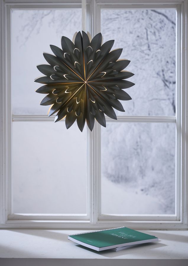 Papierstern Clipp - IP20, Grün