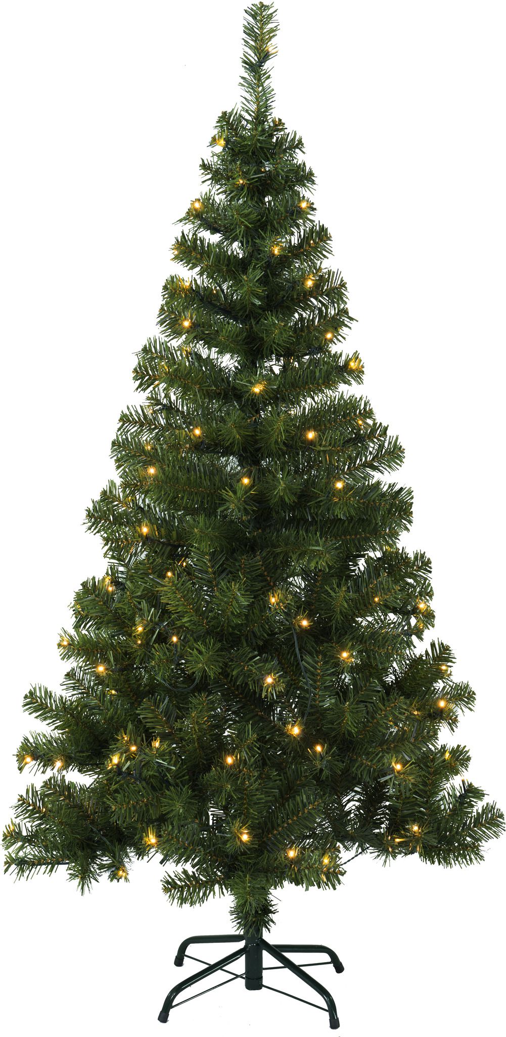 Albero di Natale  LED Ottawa - grün, 110 LED's, 150cm Höhe