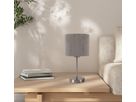 Tischleuchte  ARDITA  H: 36cm grau - IP20, E27, Grau
