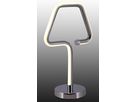 LED Tischleuchte Loop Line h: 30cm chrom - LED fest verbaut, 3000K, warmweiss