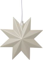 Metall Stern Classic - Indoor, Beige, 28.00cm Höhe