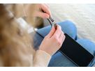 Lanyard Kabel USB Typ-C zu USB Typ-C - 120 cm, schwarz