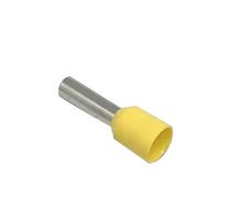 Aderendhülse - 6mm2/12mm, gelb, 100Stk.