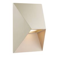 Wandleuchte PONTIO 15 - 1xGU10 (exkl.), max.25W, IP54, sand, dimmbar (optional Leuchtmittel), L=150mm,B=150mm, H=190mm
