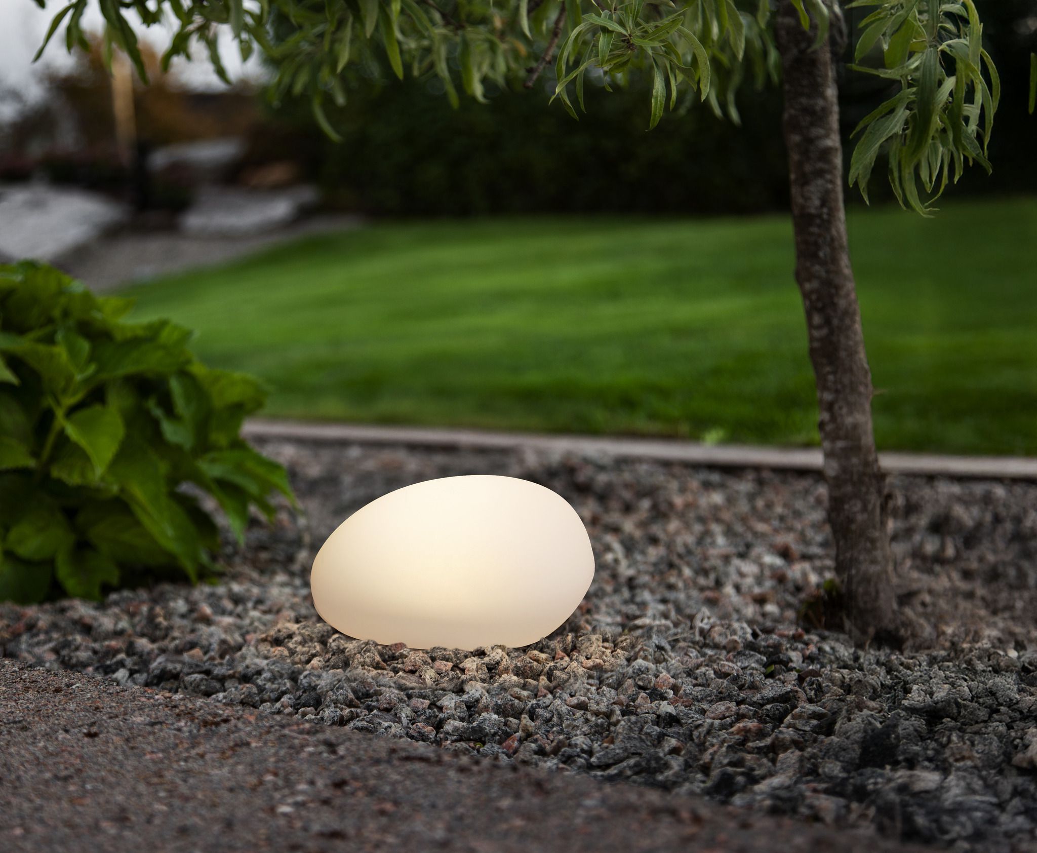 Solar Dekoration Globy - Weiss, Lichtfarbe Warmweiss