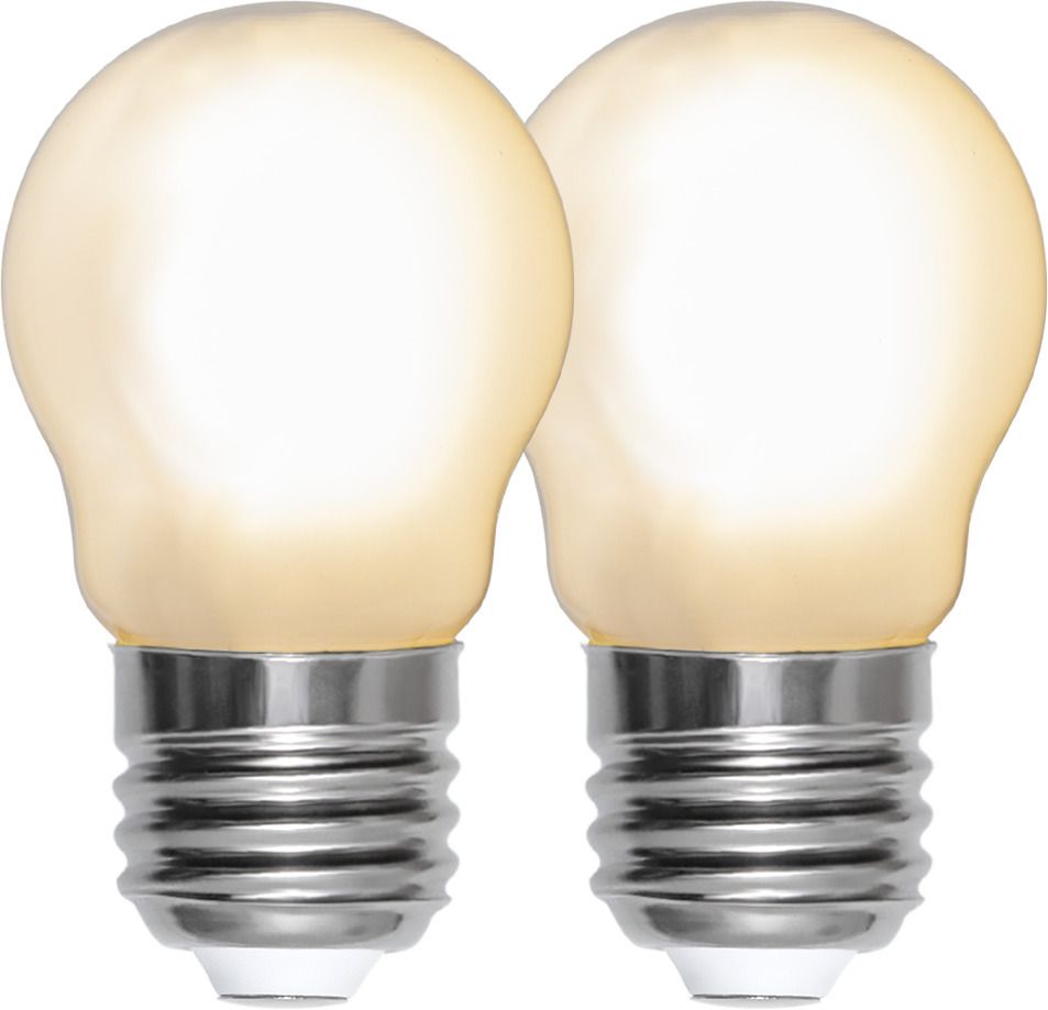 LED Lamp E27 Frosted Duo Pack - E27, 250Lm, 2.5W, 2700K