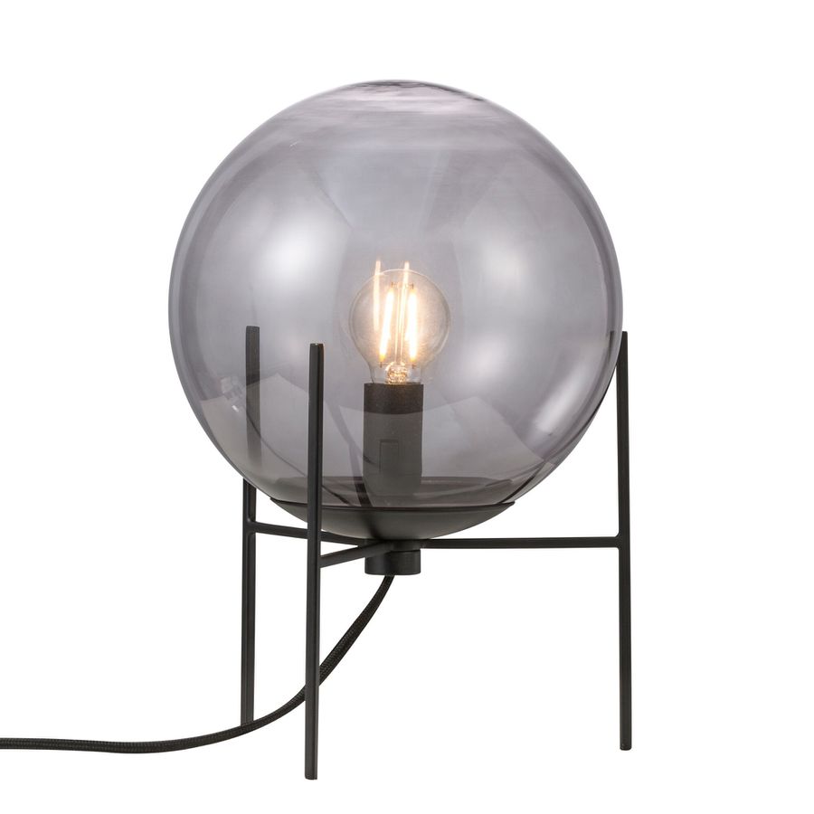Alton, Tischleuchte, Rauch - E14, max. 15W, IP20