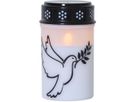 LED Grablicht Dove - Outdoor, Weiss, 12cm Höhe, Timerfunktion