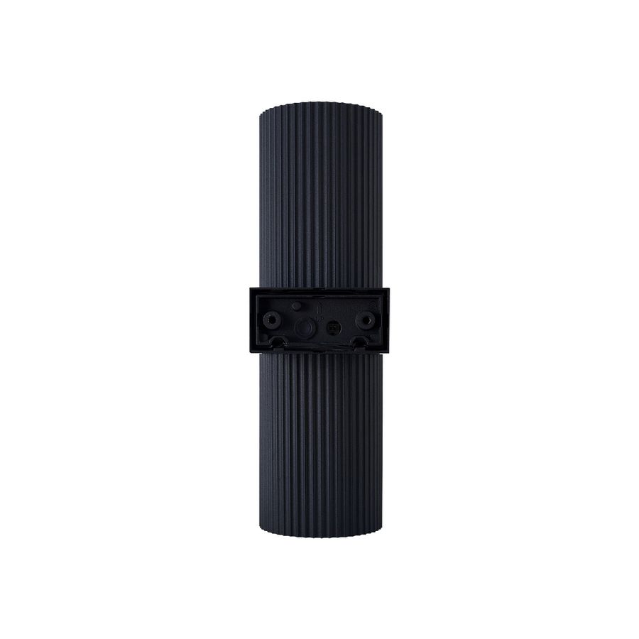 Wandleuchte Kyklop Ripple Maxi  Schwarz - 15W, E27, IP54