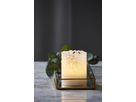 Bougie à cire LED Clary - Indoor, Weiss, 10cm Höhe, Timerfunktion