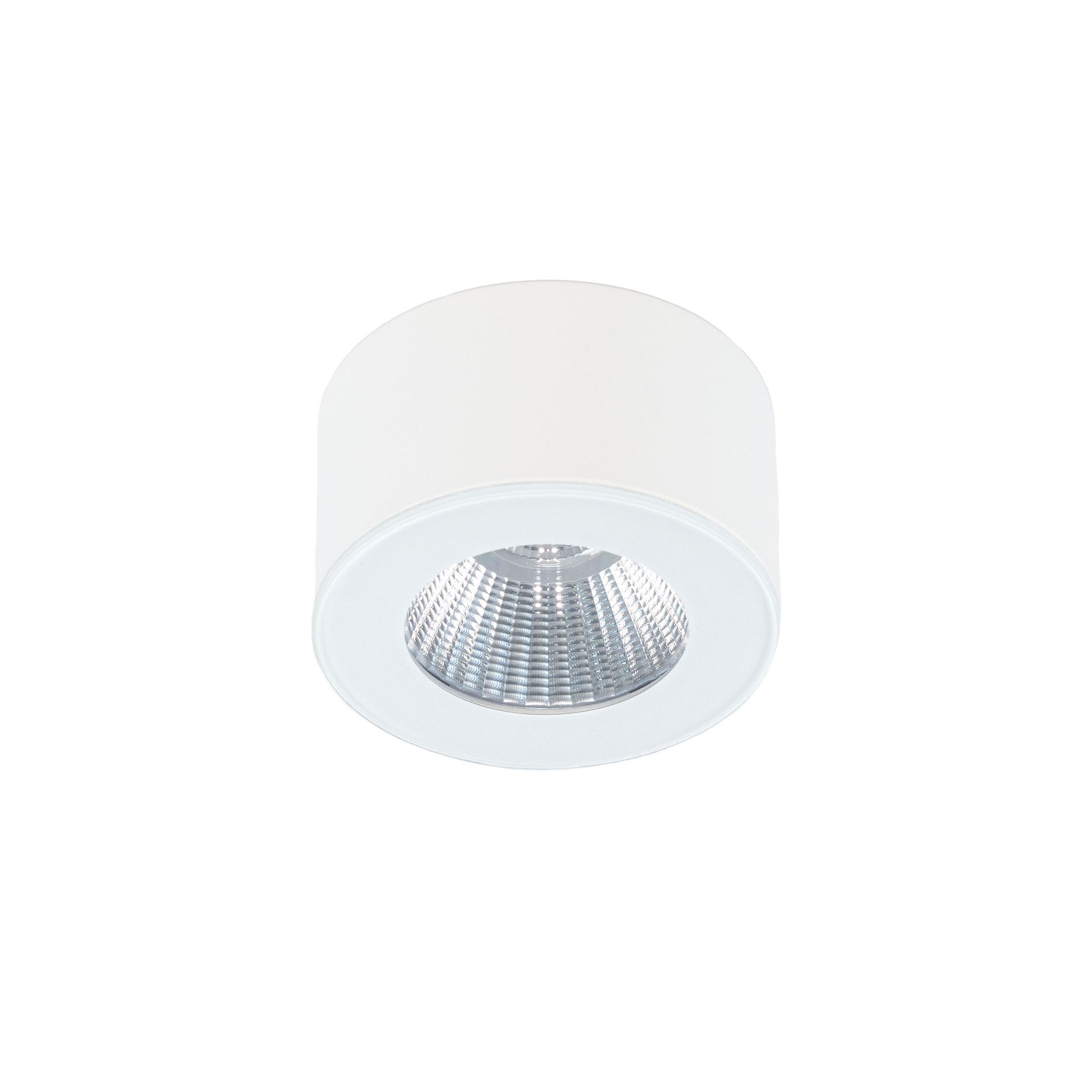 Spot LED Mille - 8W, 615lm, 3000K, IP44, CRI 80, 40°, weiss-matt , dimmbar, D=63mm, H=34mm