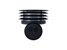 Wandleuchte Cirella  Seasideschwarz - 15W, E27, IP54