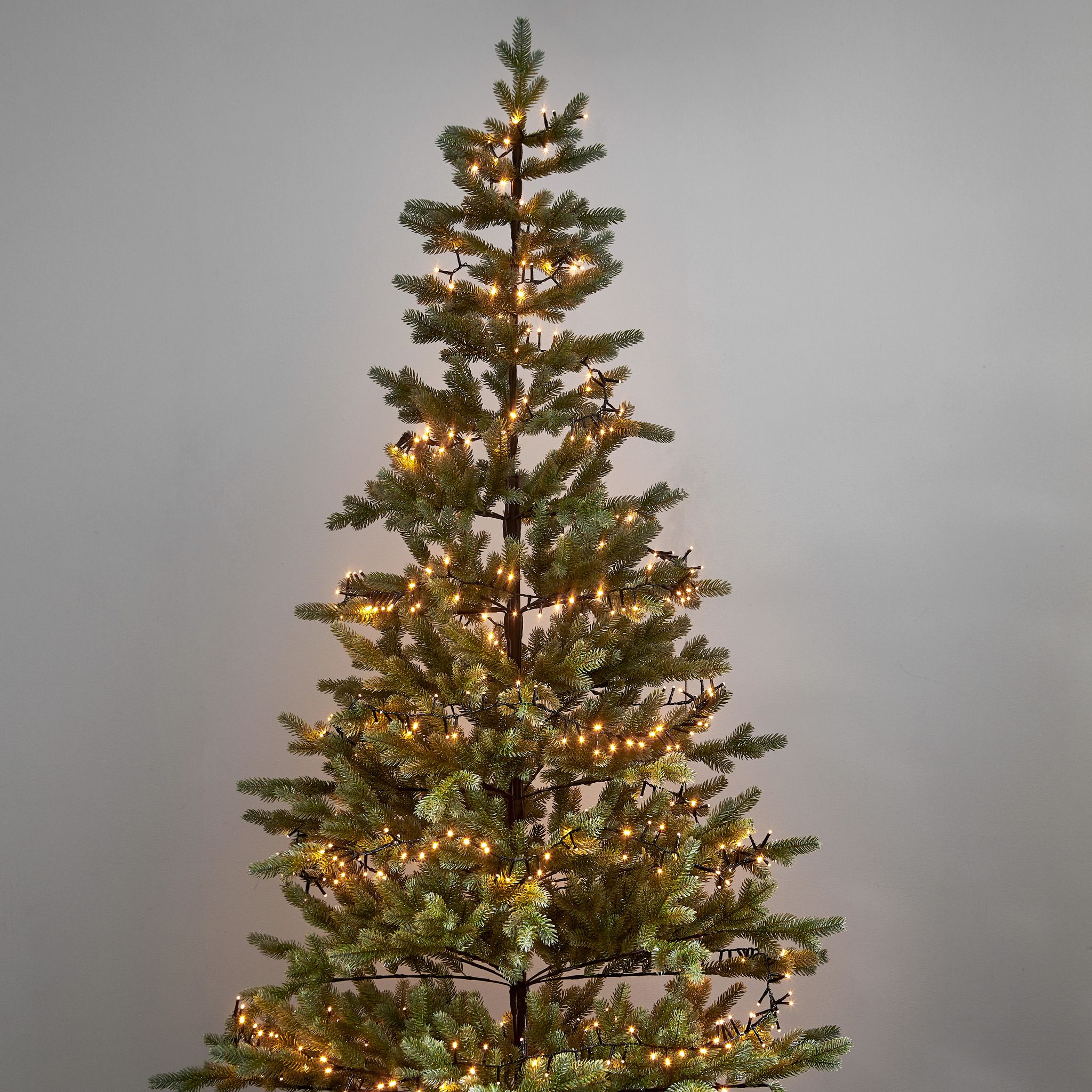 Künstlicher Weihnachtsbaum Lunda - Grün, keine Lämpchen, 210cm Höhe
