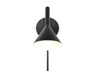 Wandleuchte Kelvis Schwarz - GU10, IP20, 230V