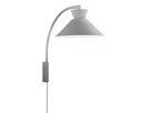 Dial , Wandleuchte, Grau - E27, IP20, max.40W