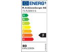 Projecteur LED FLOODLITE - 80W, 7200lm, 3000K, IP65, grau, nicht dimmbar