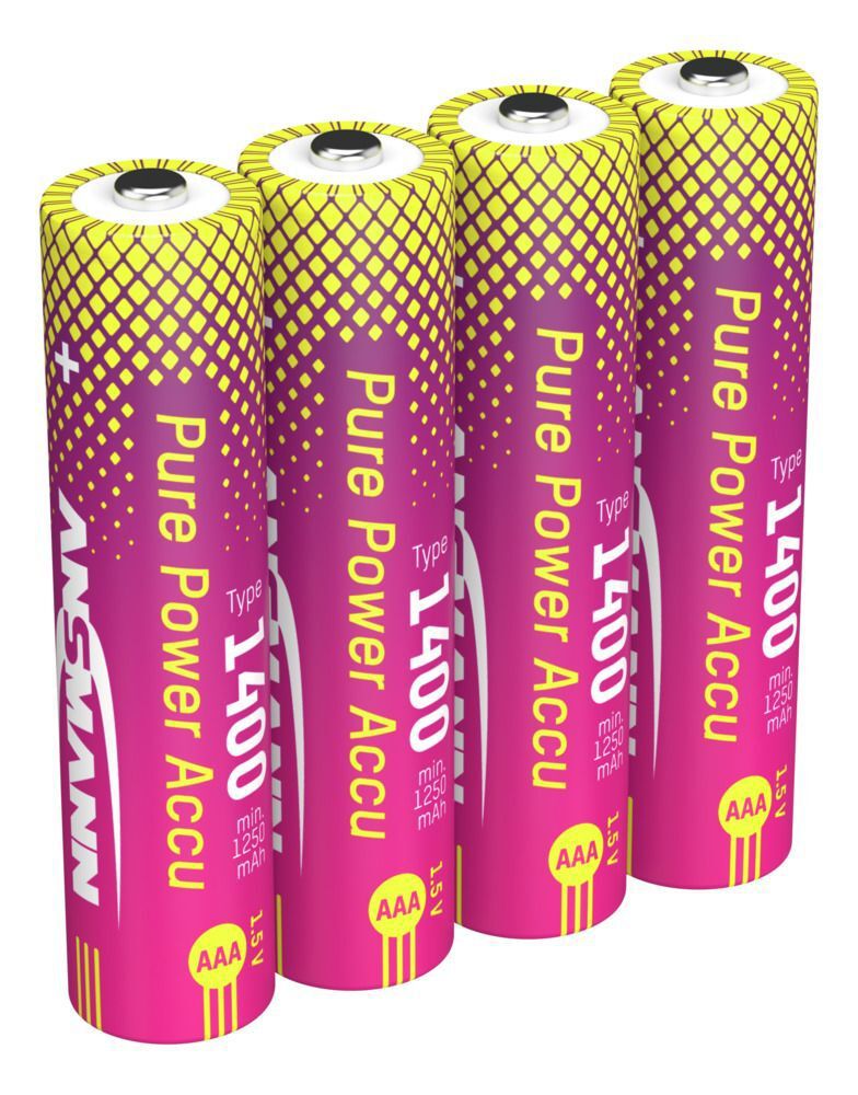 Pure Power Li-Ion Akku Micro AAA Typ 1400 (min. 1250 mAh) - Akku