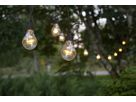System LED Extra, Partykette, 500x11cm - Schwarz, Warmweiss